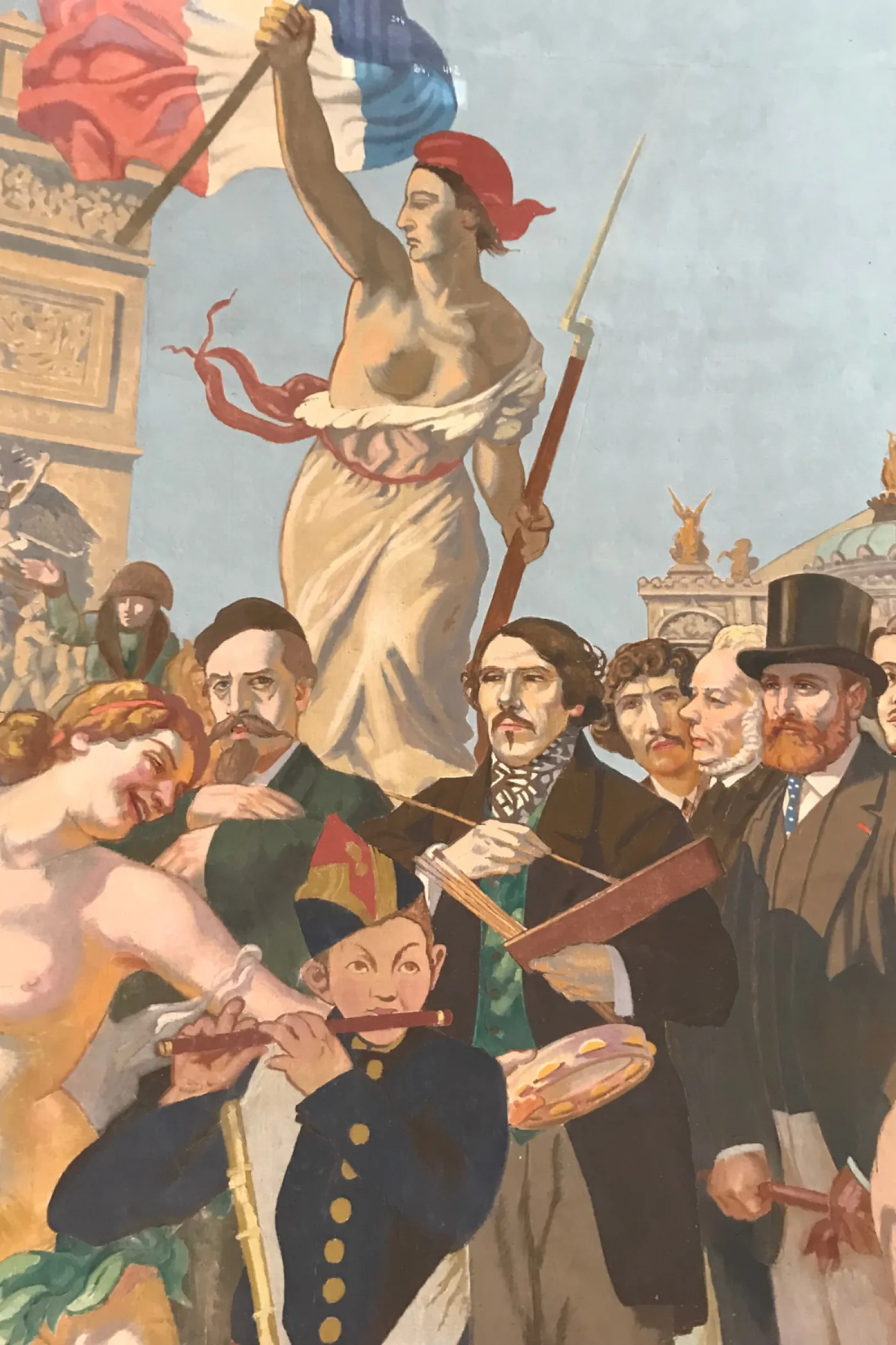 Détail de la coupole de Maurice Denis
