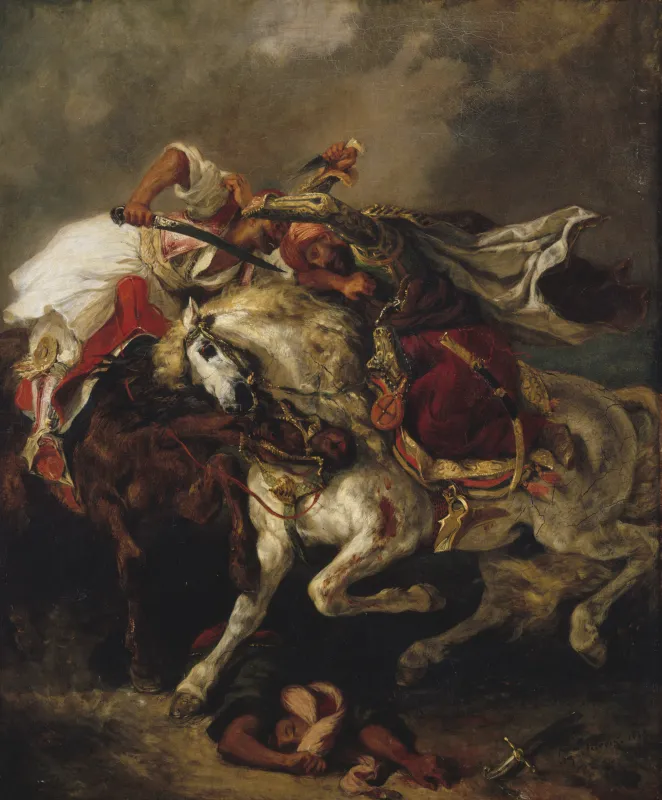 Eugène Delacroix, Combat du Giaour et du Pacha