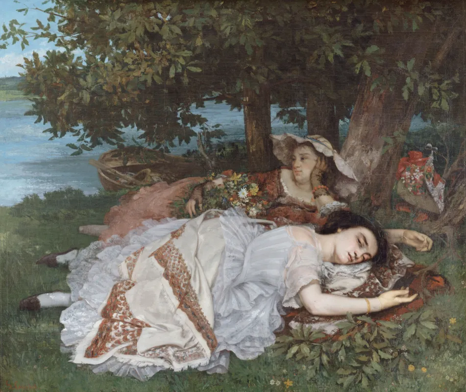 Gustave Courbet, Les Demoiselles des bords de la Seine