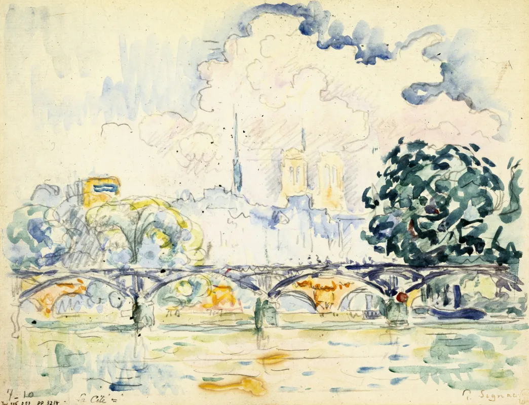 Paul Signac, Le Pont des Arts